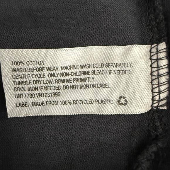 Universal Thread Basic V-Neck T-Shirt Women's M Dark Grey Charcoal Casual - Picture 5 of 5